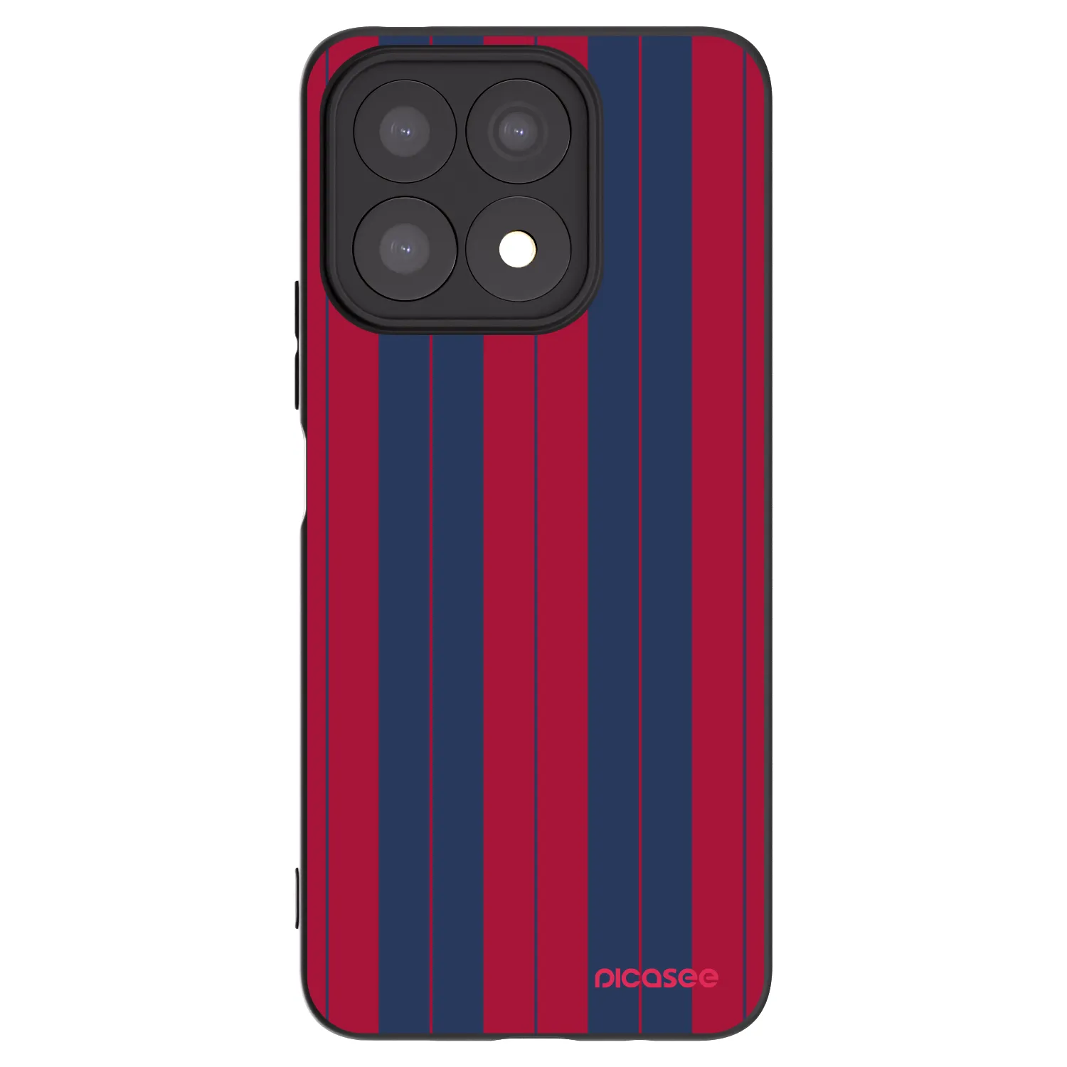 Picasee Μαύρη θήκη σιλικόνης για Honor X8a - Yacht club