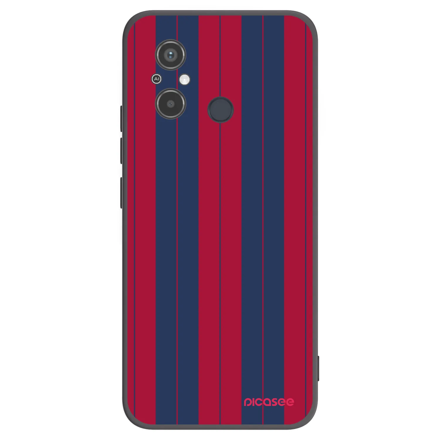 Picasee Μαύρη θήκη σιλικόνης για Xiaomi Redmi 12C - Yacht club