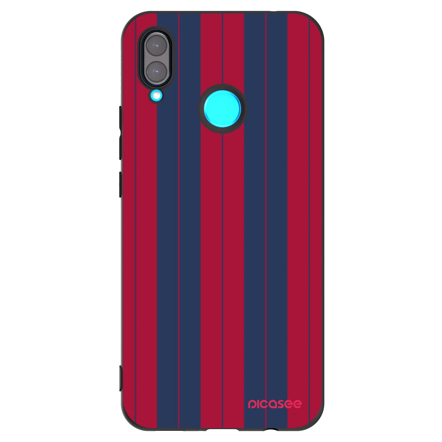 Picasee Μαύρη θήκη σιλικόνης για Huawei Nova 3i - Yacht club
