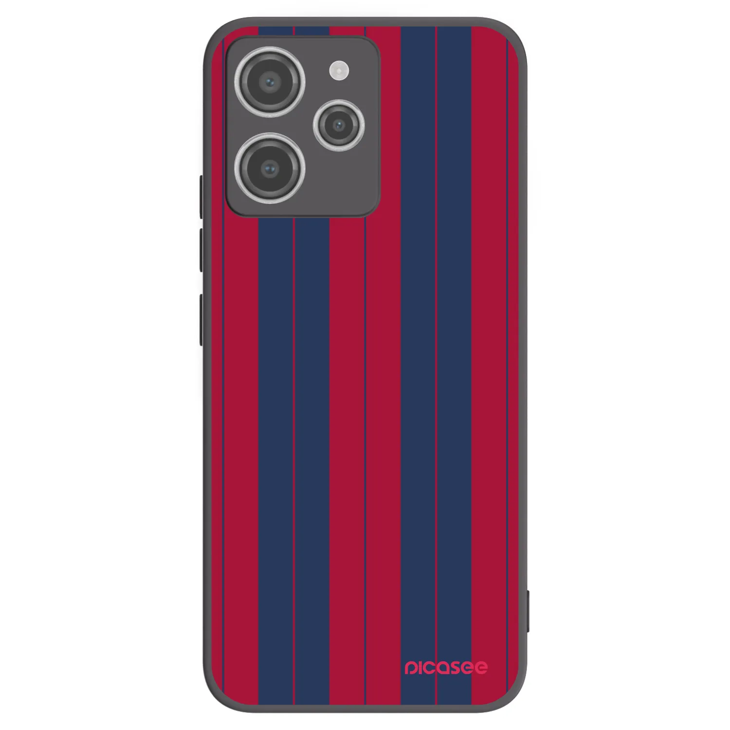 Picasee Μαύρη θήκη σιλικόνης για Xiaomi Redmi 12 4G - Yacht club
