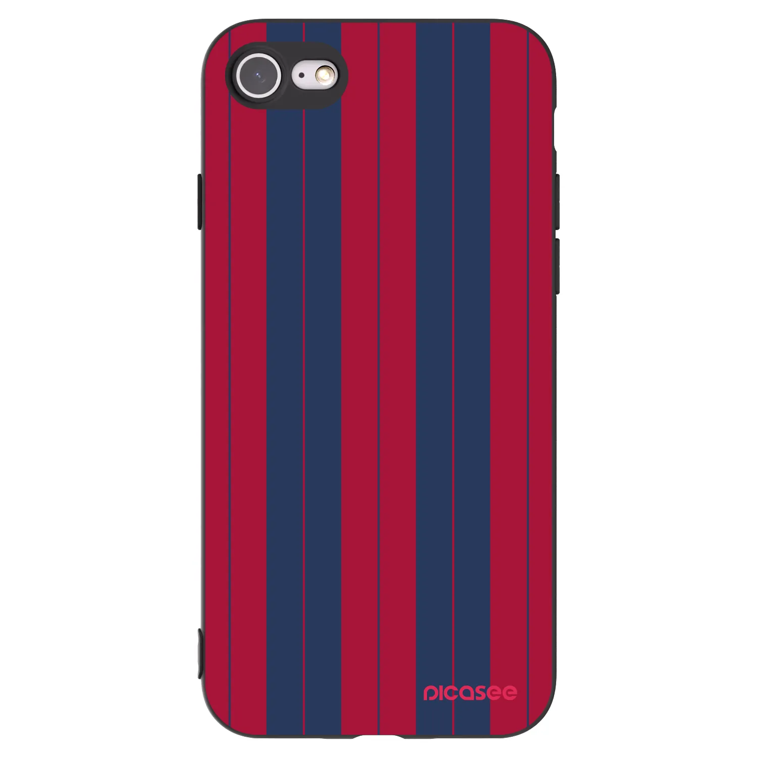 Picasee Μαύρη θήκη σιλικόνης για Apple iPhone 7 - Yacht club