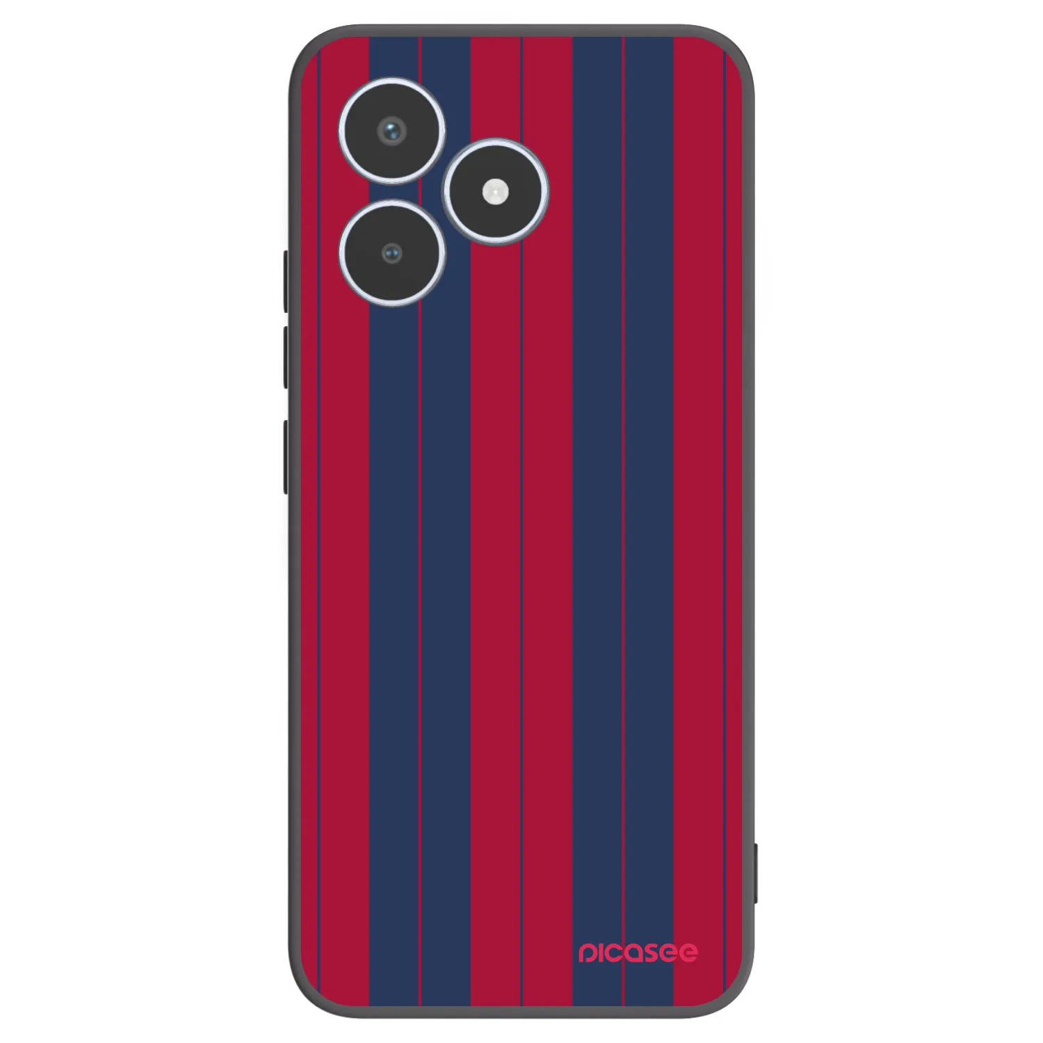 Picasee Μαύρη θήκη σιλικόνης για Realme C53 - Yacht club