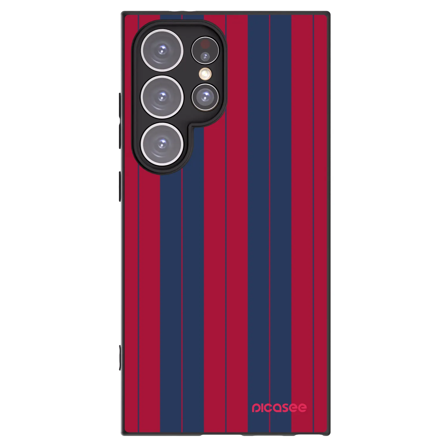 Picasee Μαύρη θήκη σιλικόνης για Samsung Galaxy S24 Ultra S928B 5G - Yacht club