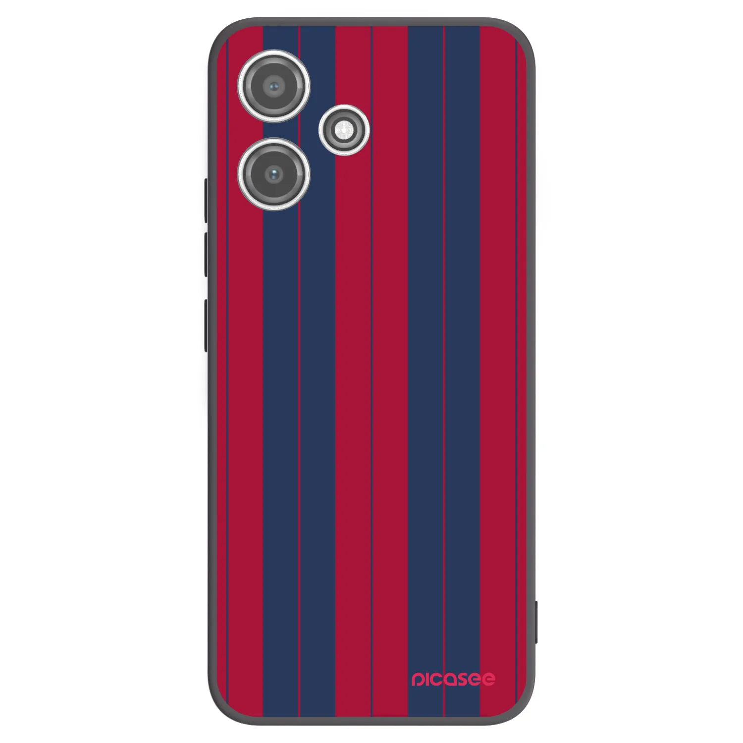 Picasee Μαύρη θήκη σιλικόνης για Xiaomi Redmi 12 5G - Yacht club