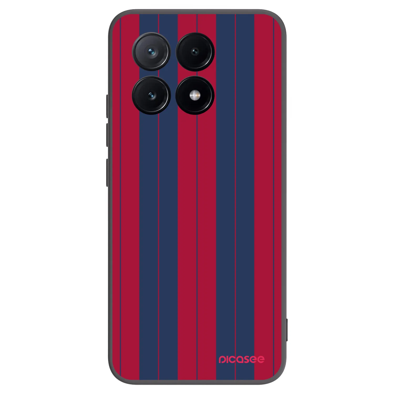 Picasee Μαύρη θήκη σιλικόνης για Xiaomi Poco X6 Pro - Yacht club