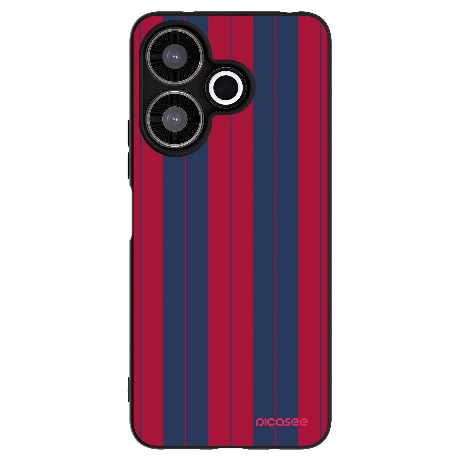 Picasee Μαύρη θήκη σιλικόνης για Xiaomi Redmi 13 4G - Yacht club