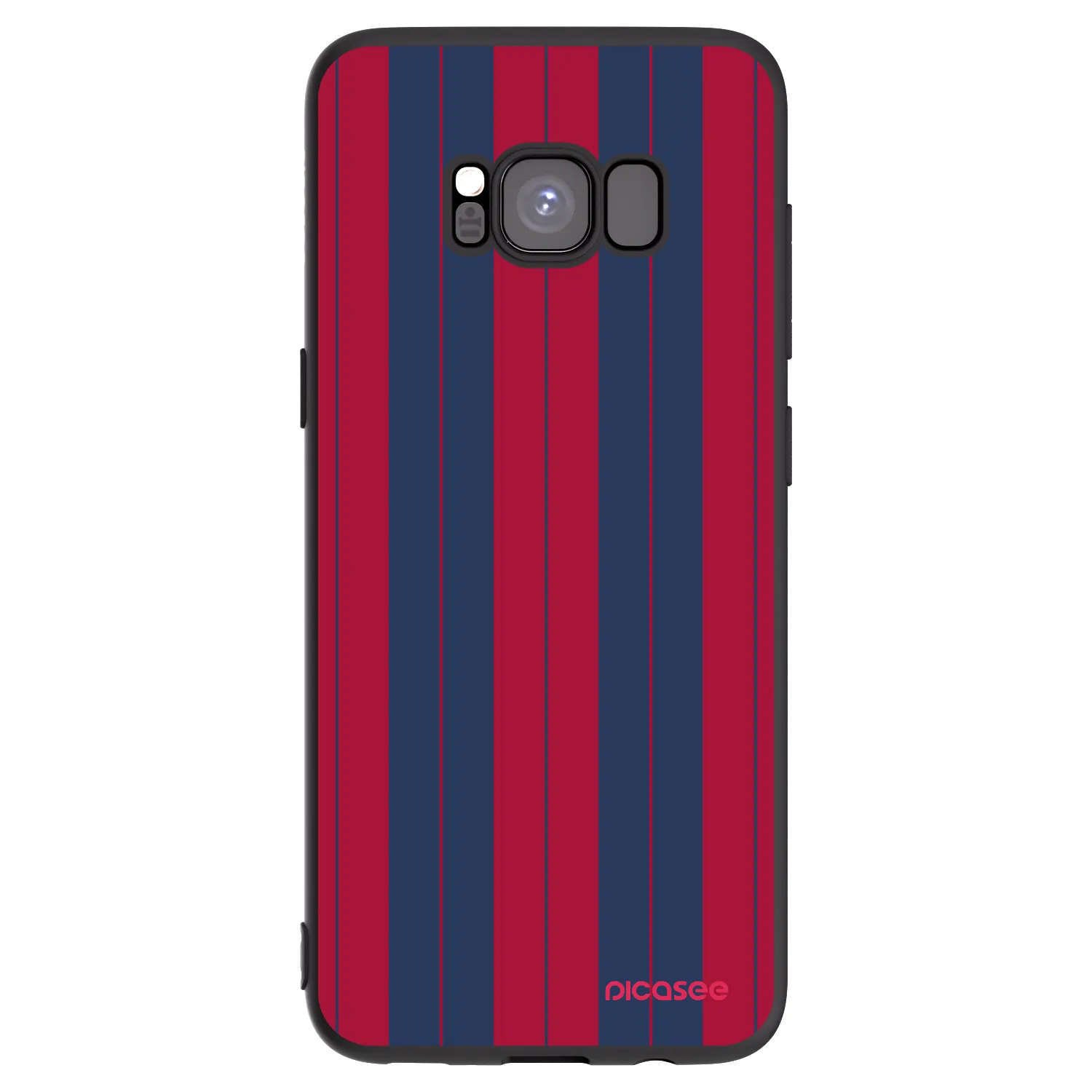 Picasee Μαύρη θήκη σιλικόνης για Samsung Galaxy S8 G950F - Yacht club