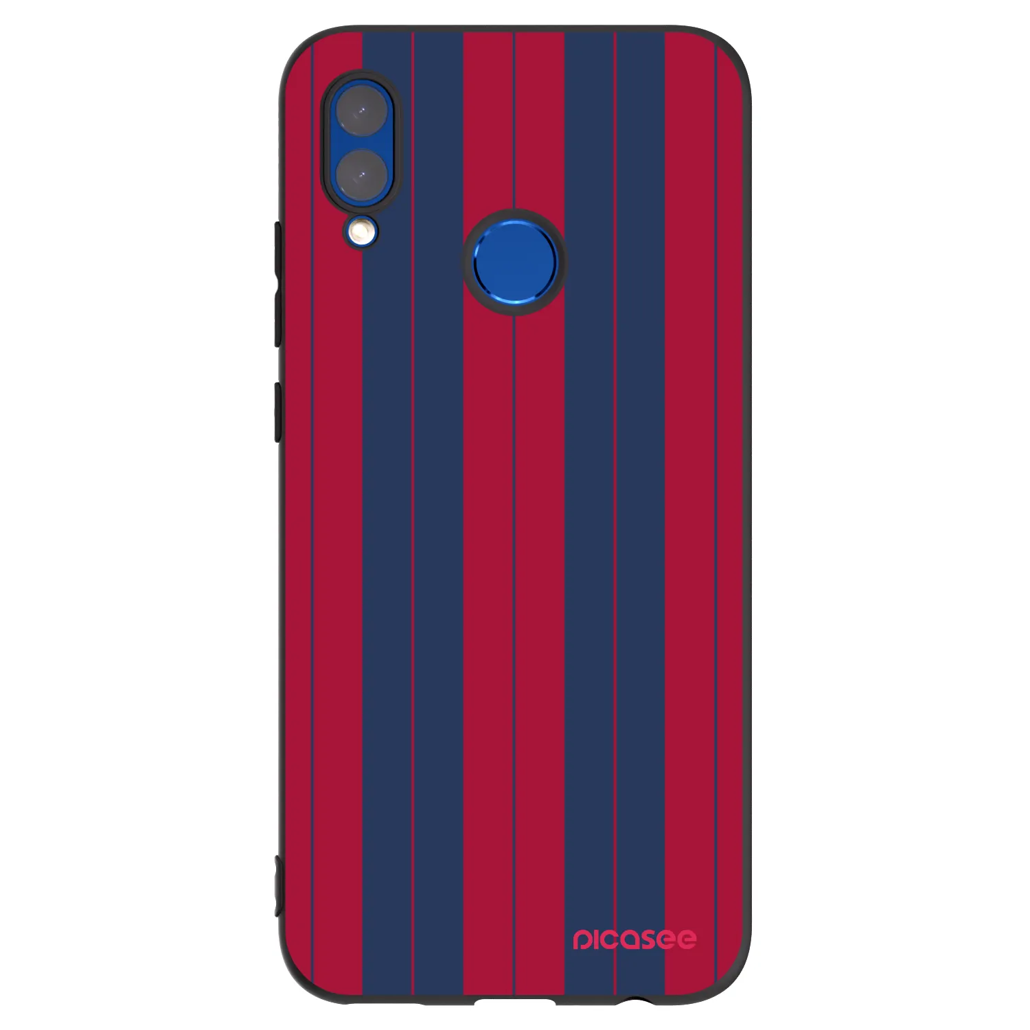Picasee Μαύρη θήκη σιλικόνης για Huawei P Smart 2019 - Yacht club