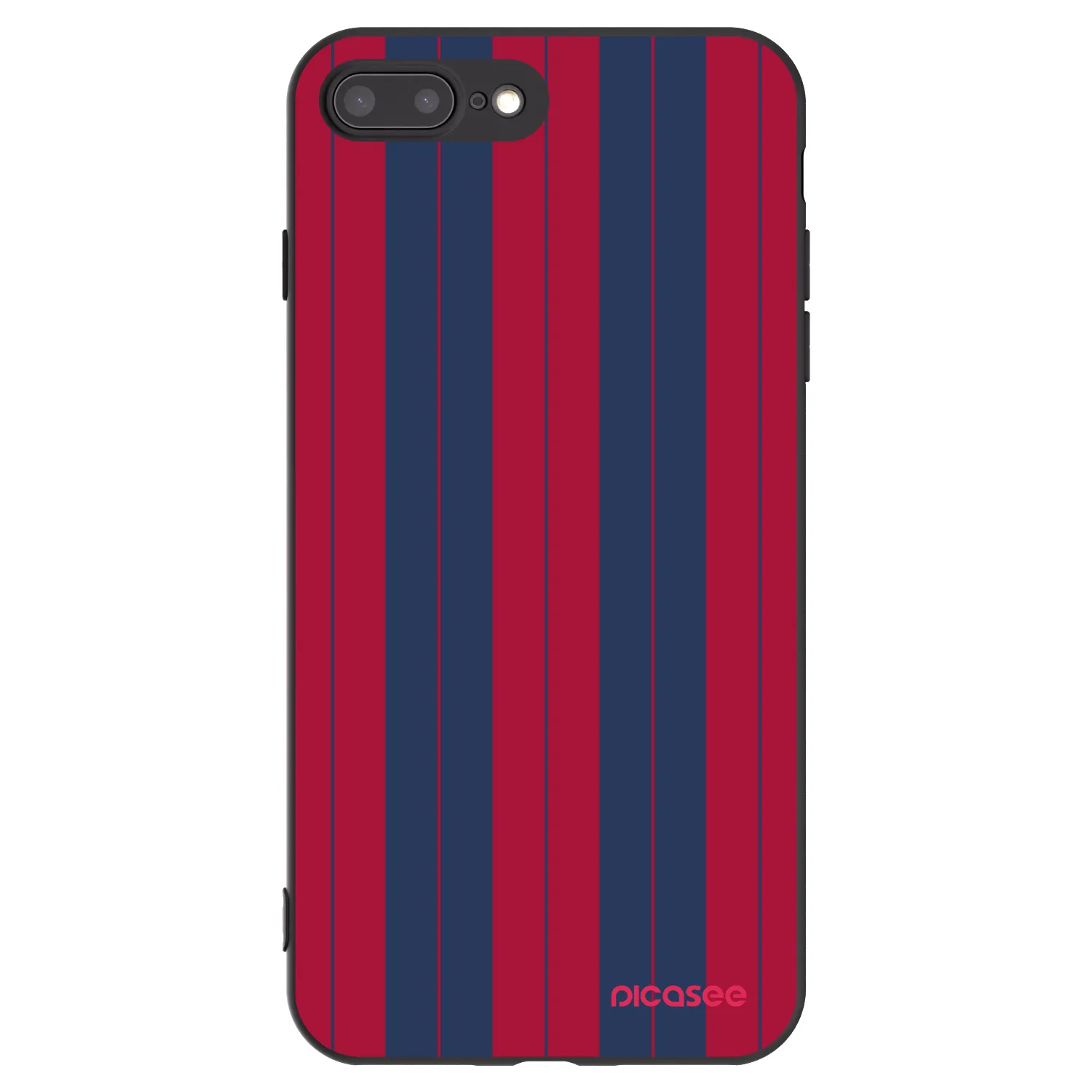 Picasee Μαύρη θήκη σιλικόνης για Apple iPhone 7 Plus - Yacht club