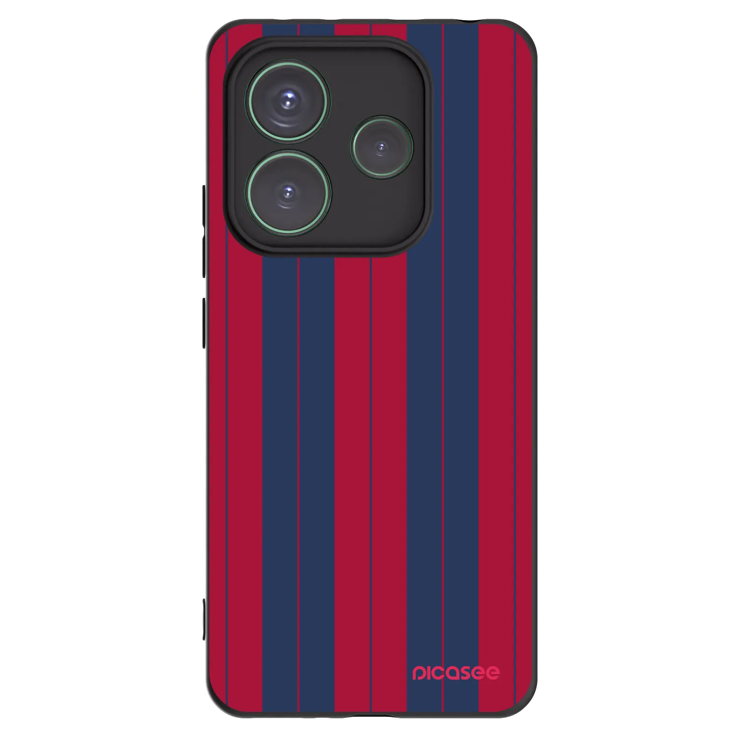 Picasee Μαύρη θήκη σιλικόνης για Xiaomi Redmi Note 14 5G - Yacht club