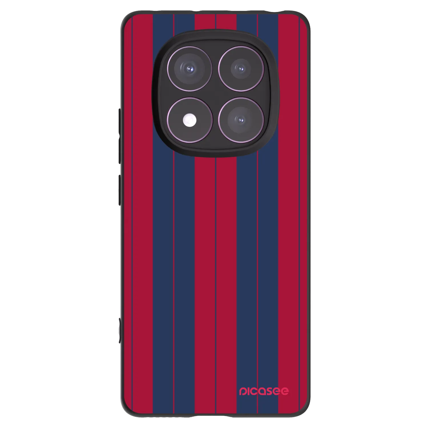 Picasee Μαύρη θήκη σιλικόνης για Xiaomi Redmi Note 14 Pro 4G - Yacht club