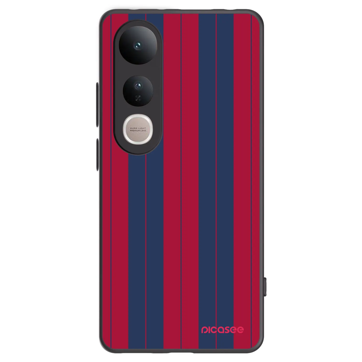 Picasee Μαύρη θήκη σιλικόνης για Vivo V50 Lite 5G - Yacht club