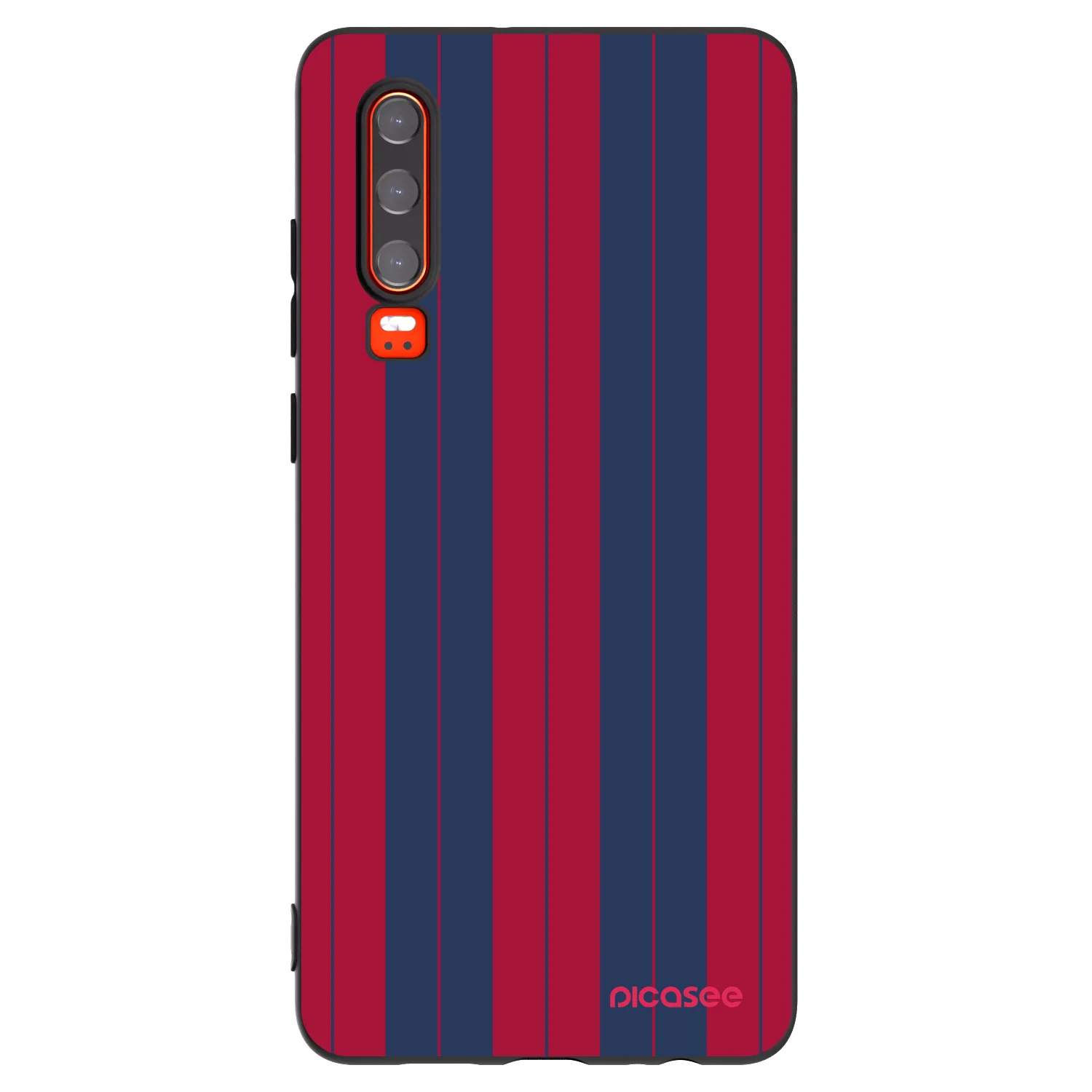 Picasee Μαύρη θήκη σιλικόνης για Huawei P30 - Yacht club