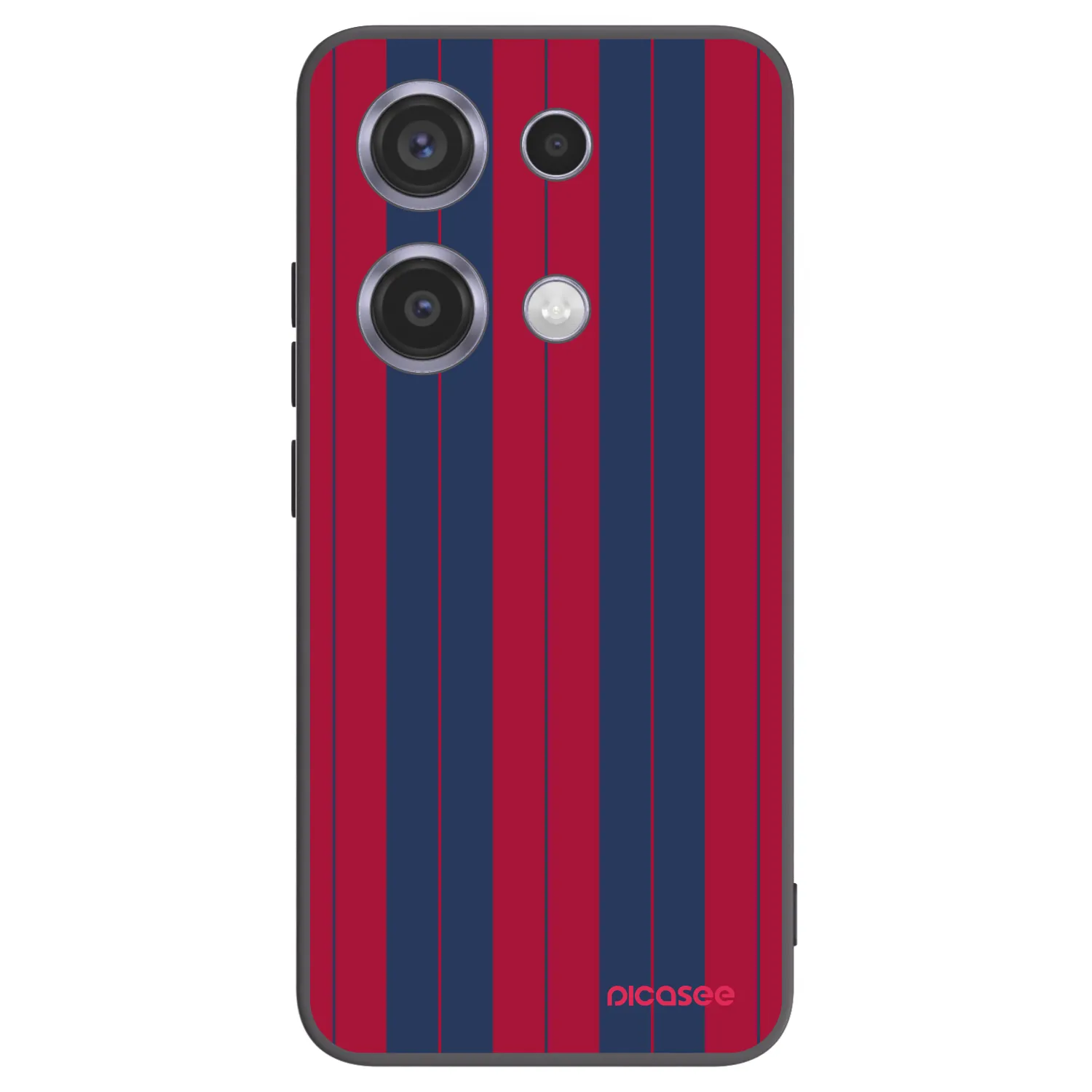 Picasee Μαύρη θήκη σιλικόνης για Xiaomi Redmi Note 14S - Yacht club