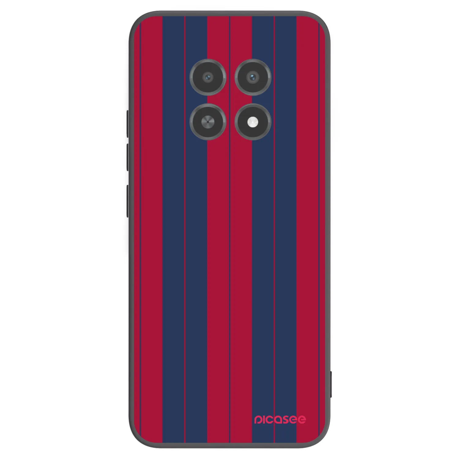 Picasee Μαύρη θήκη σιλικόνης για Realme 12X - Yacht club