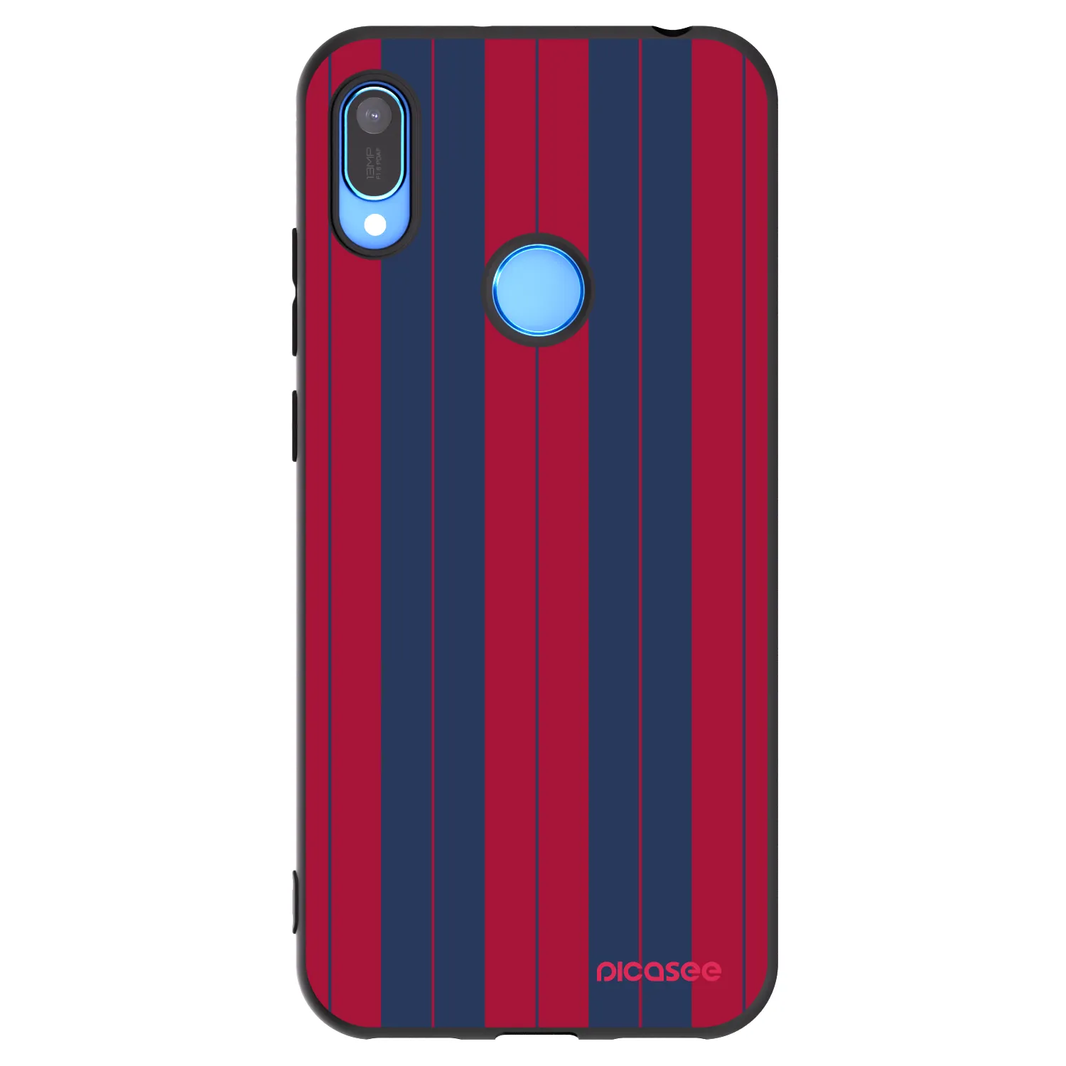 Picasee Μαύρη θήκη σιλικόνης για Huawei Y6 2019 - Yacht club