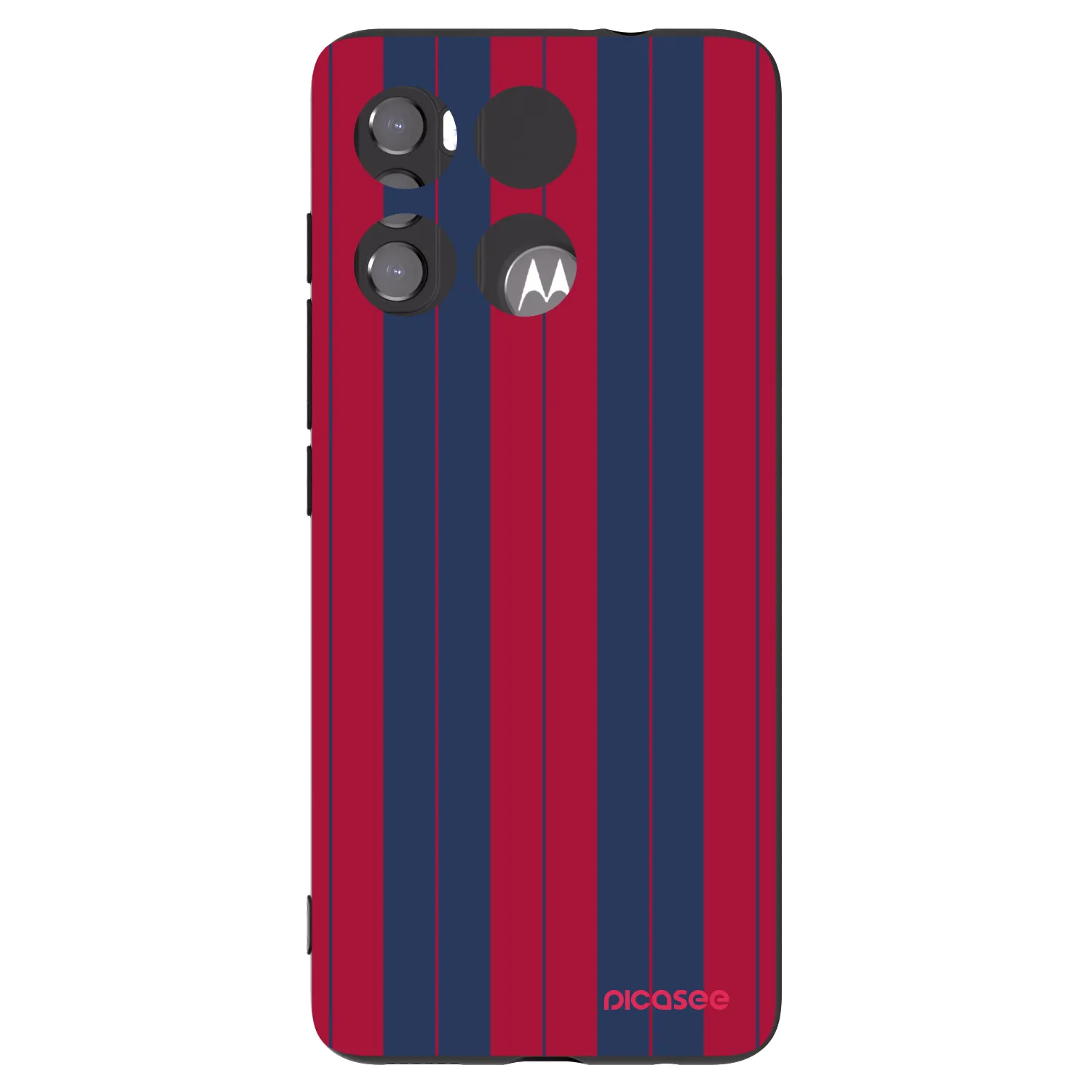 Picasee Μαύρη θήκη σιλικόνης για Motorola Edge 60 5G - Yacht club