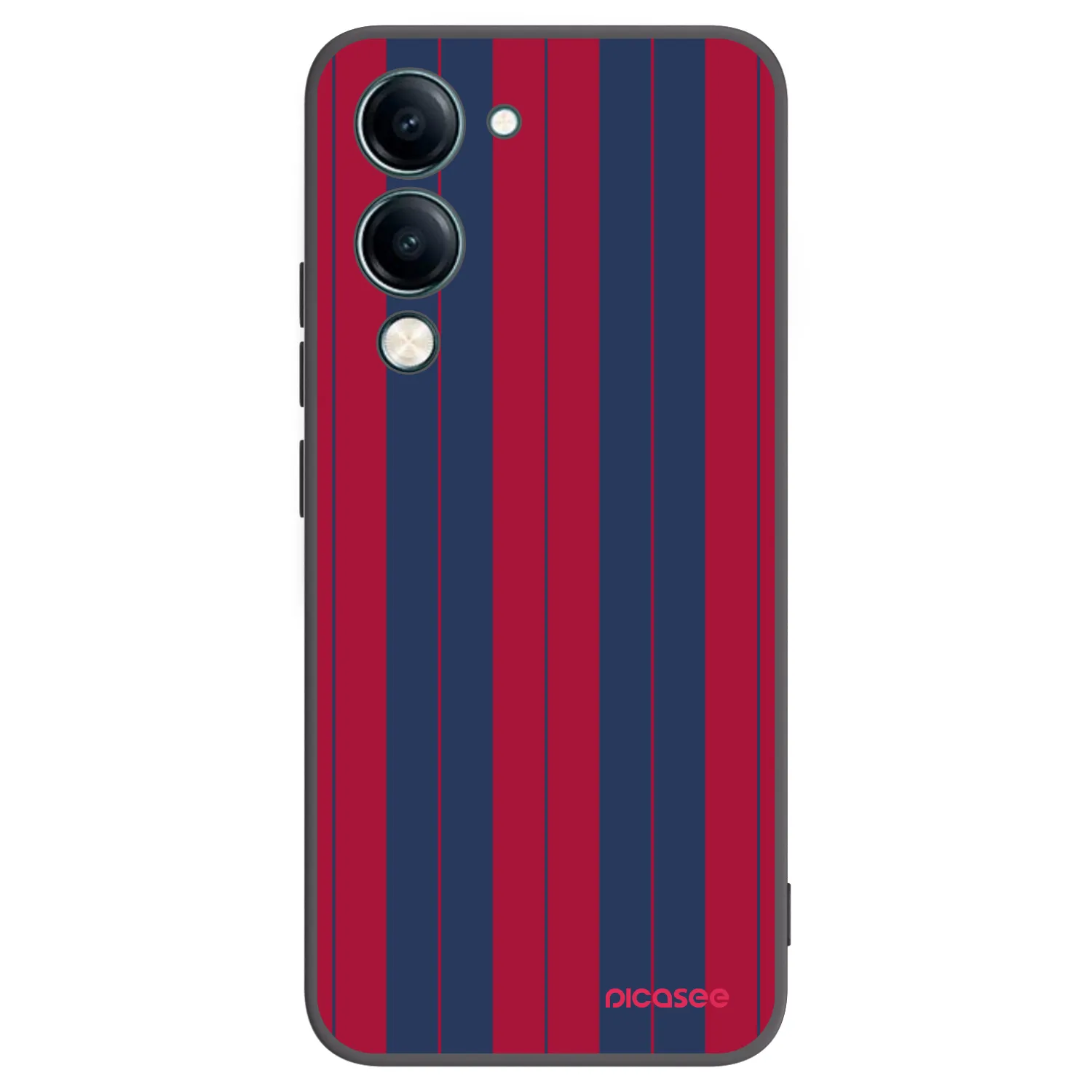 Picasee Μαύρη θήκη σιλικόνης για Vivo Y29s 5G - Yacht club