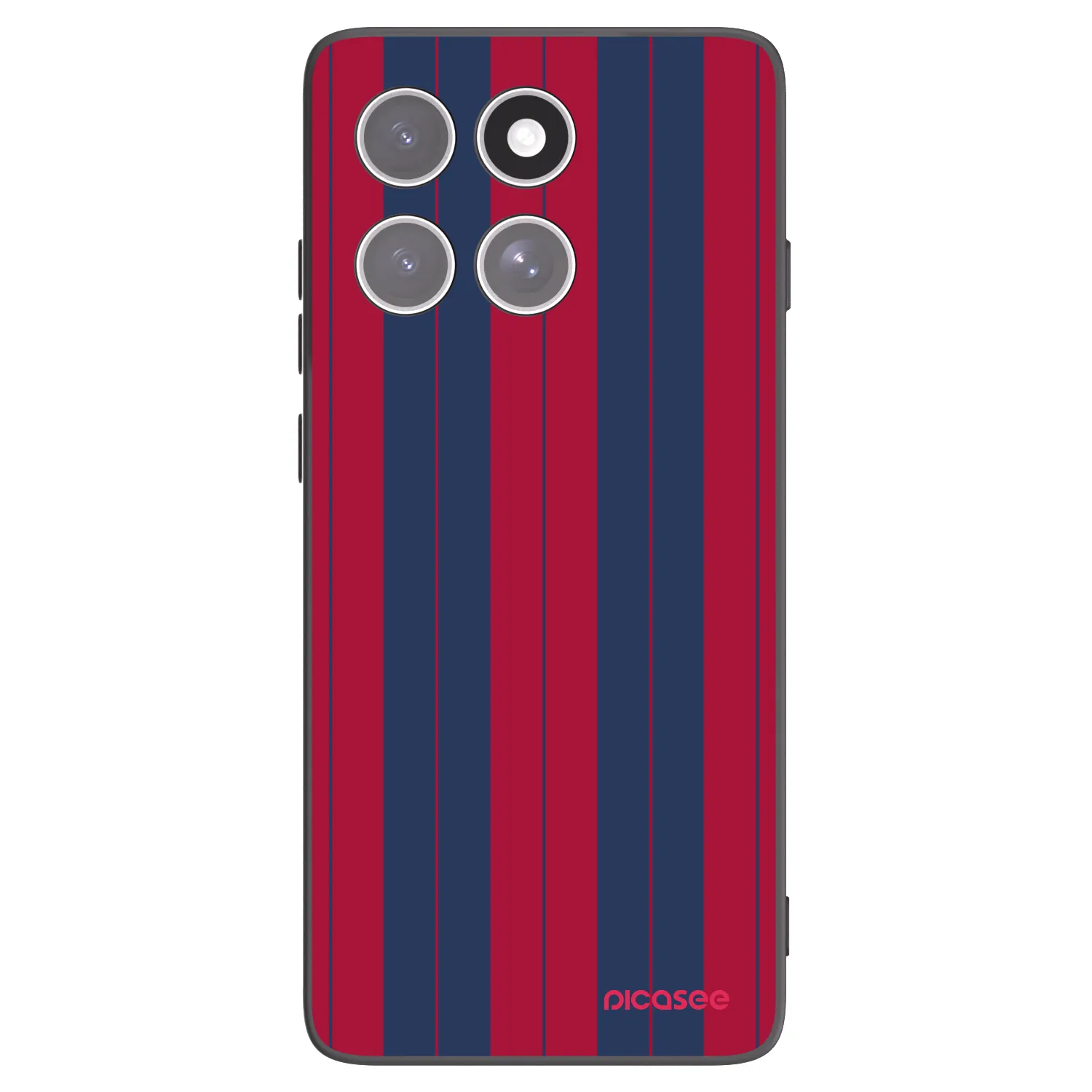 Picasee Μαύρη θήκη σιλικόνης για Motorola Edge 60 Fusion - Yacht club