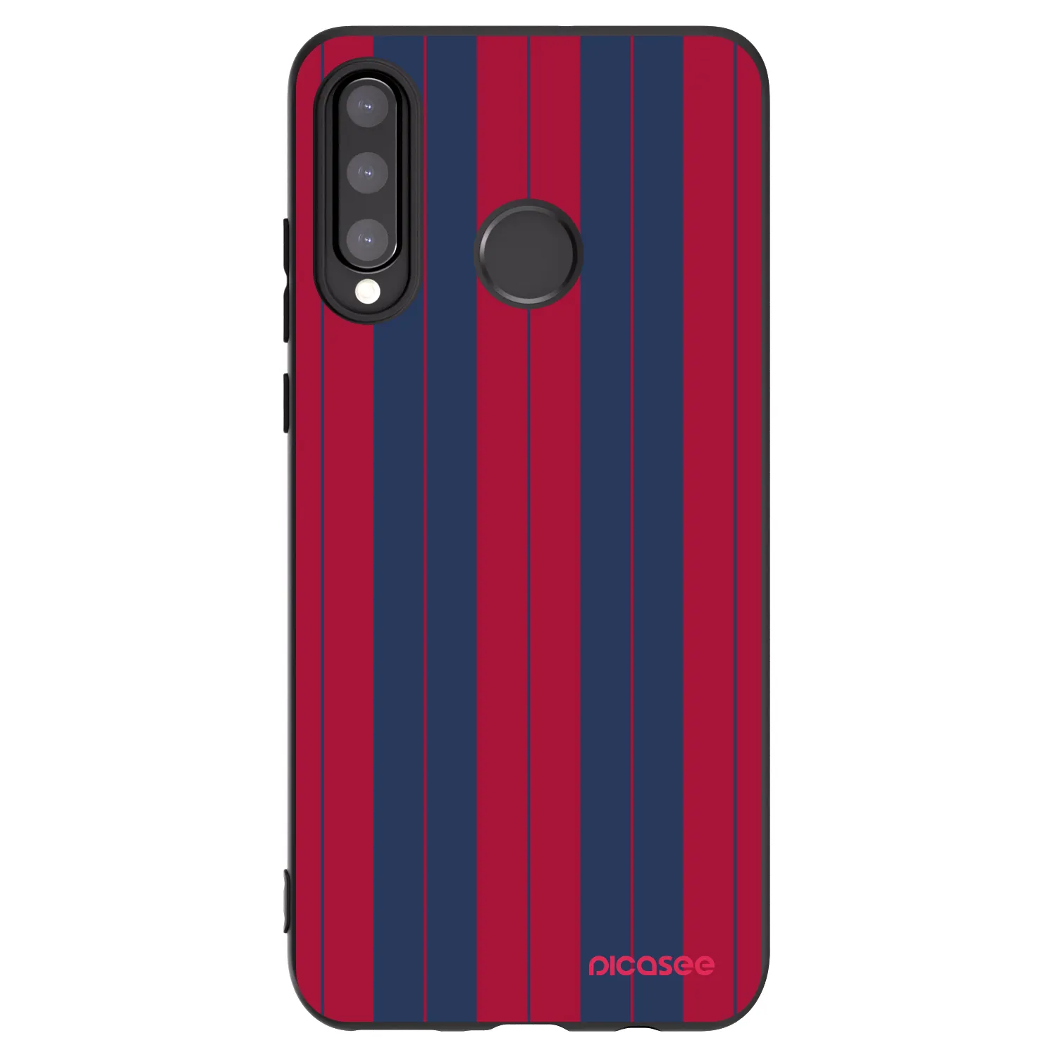 Picasee Μαύρη θήκη σιλικόνης για Huawei P30 Lite - Yacht club