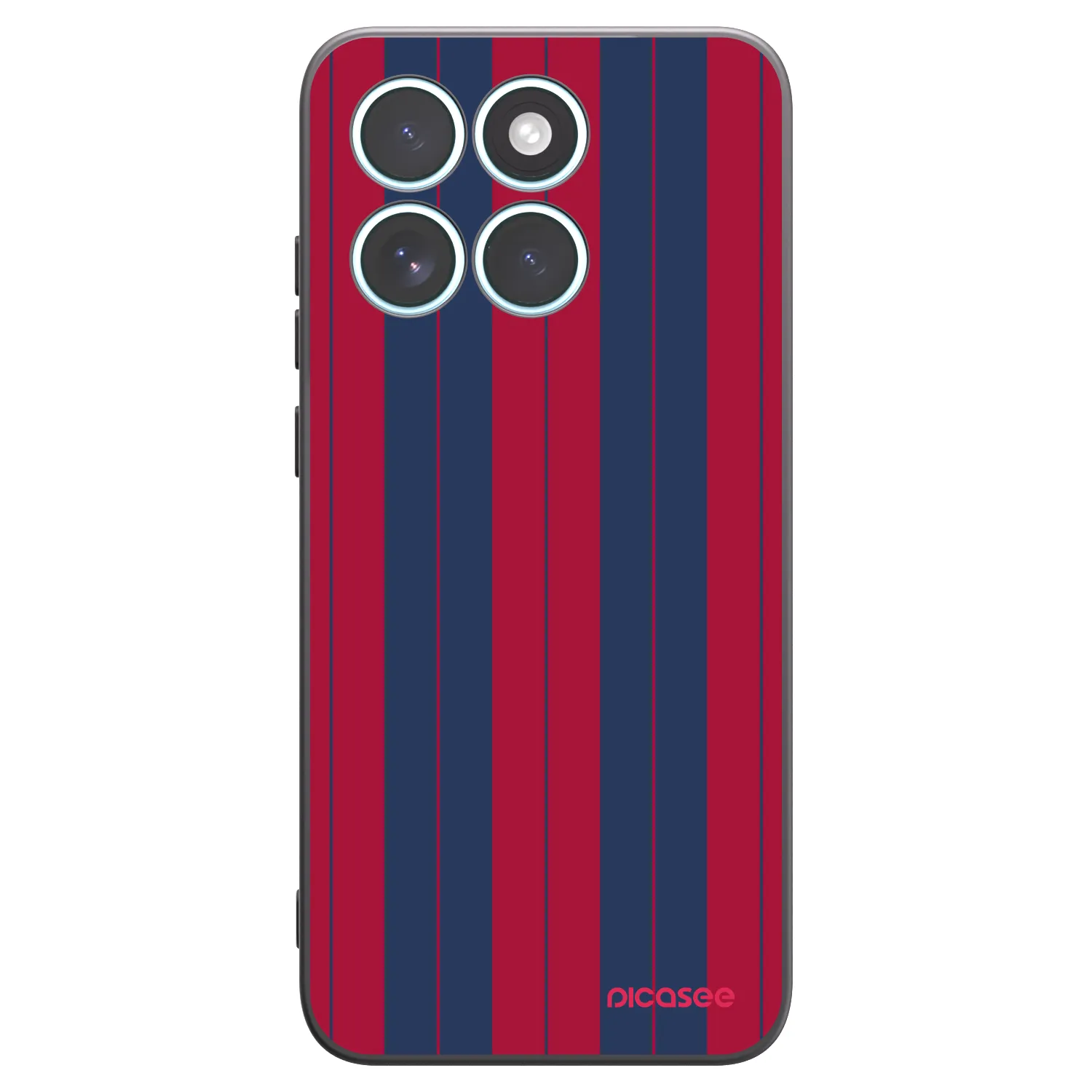 Picasee Μαύρη θήκη σιλικόνης για Motorola Edge 70 Fusion - Yacht club