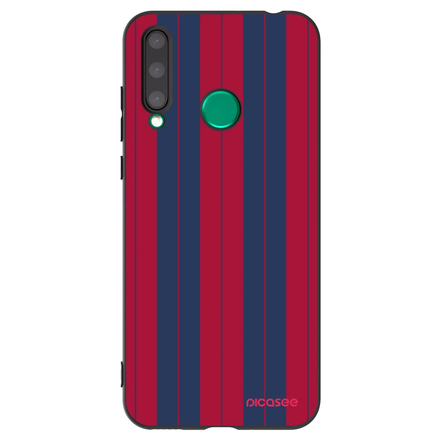 Picasee Μαύρη θήκη σιλικόνης για Honor 20 Lite - Yacht club