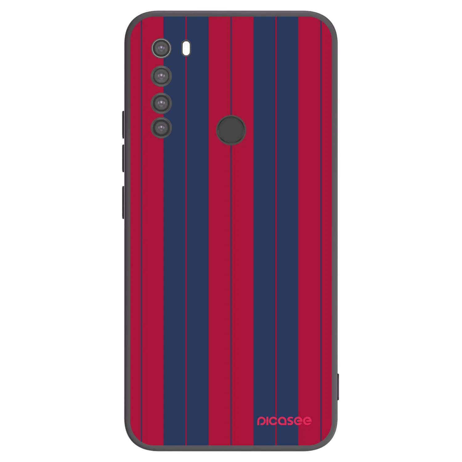 Picasee Μαύρη θήκη σιλικόνης για Xiaomi Redmi Note 8 - Yacht club