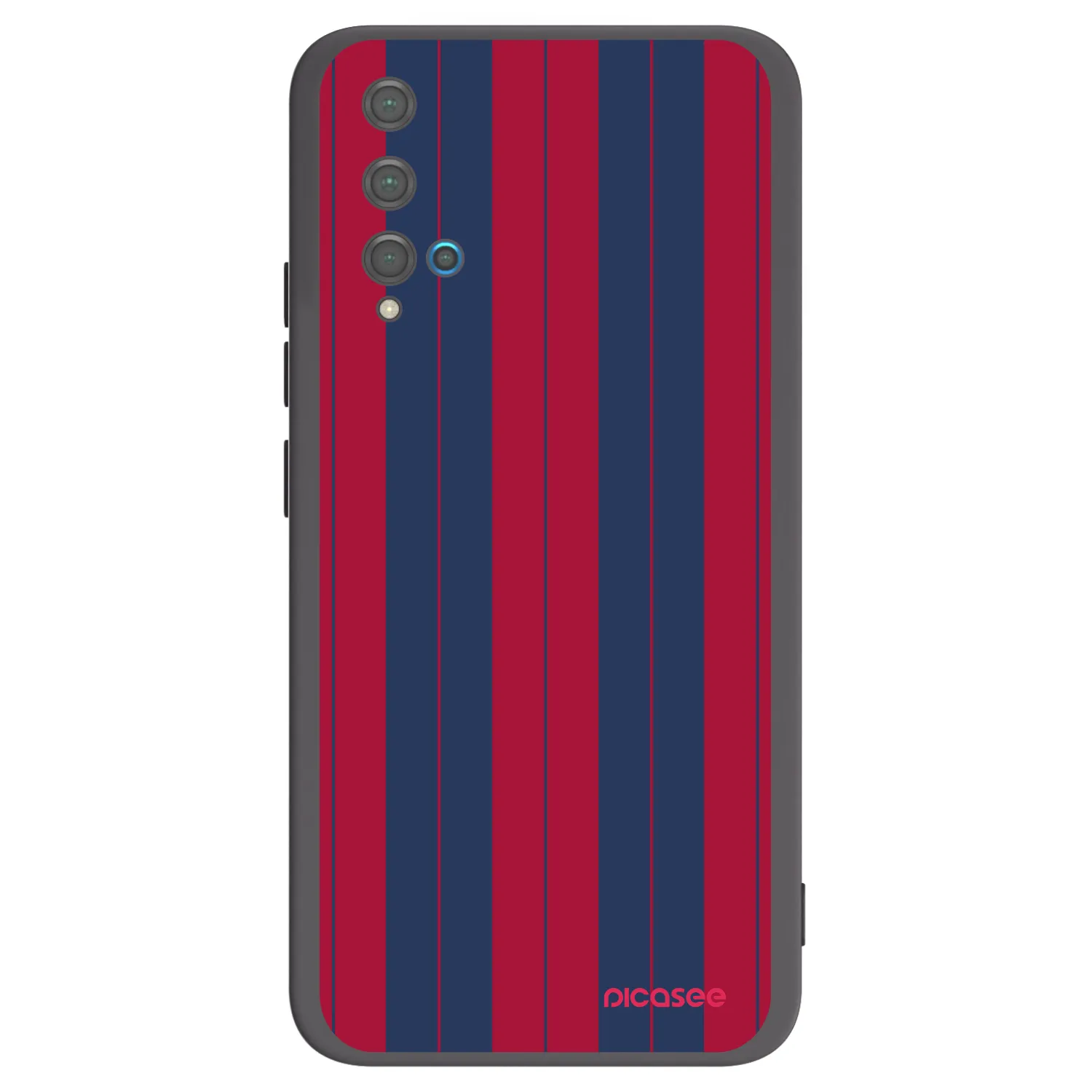 Picasee Μαύρη θήκη σιλικόνης για Huawei Nova 5T - Yacht club