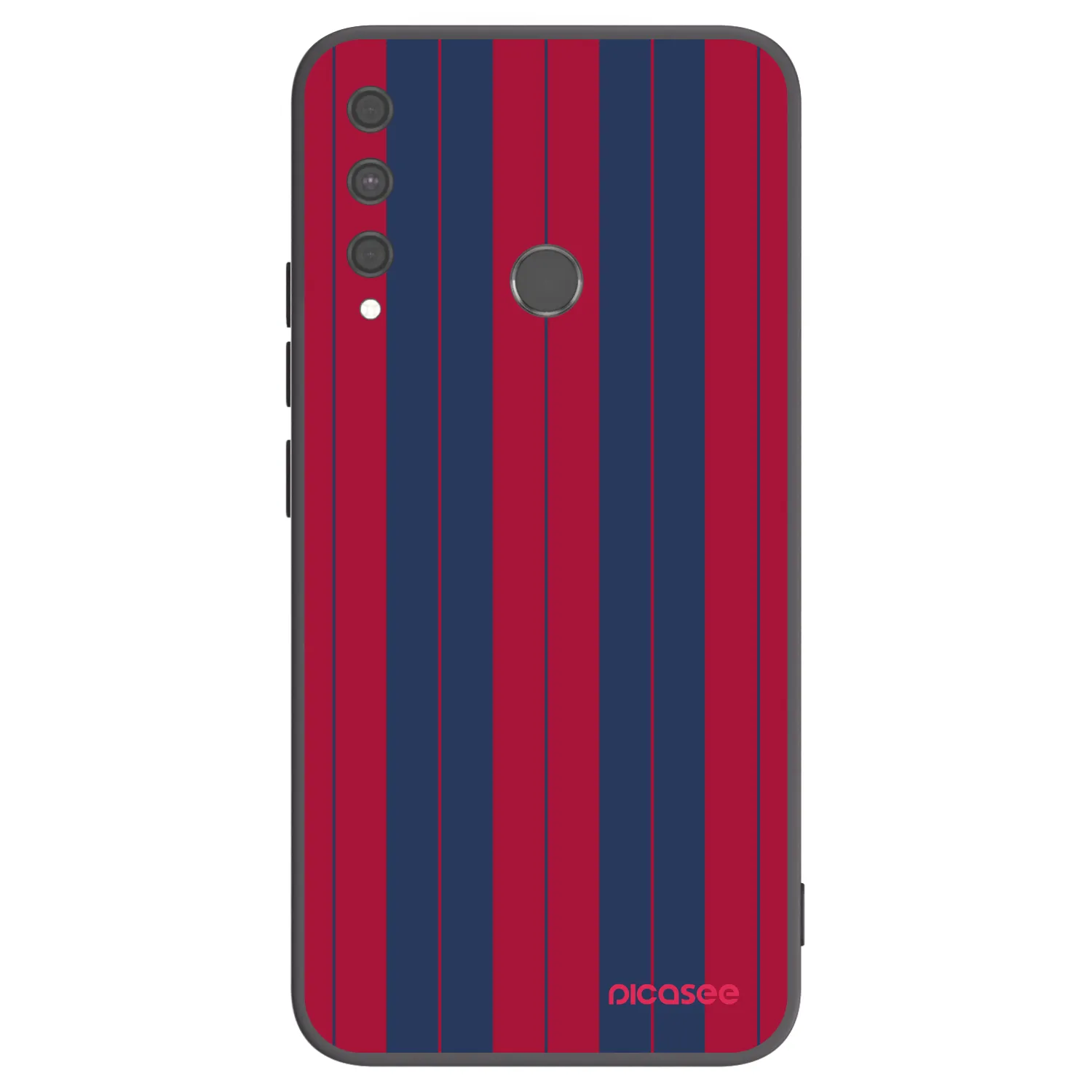 Picasee Μαύρη θήκη σιλικόνης για Huawei P40 Lite E - Yacht club