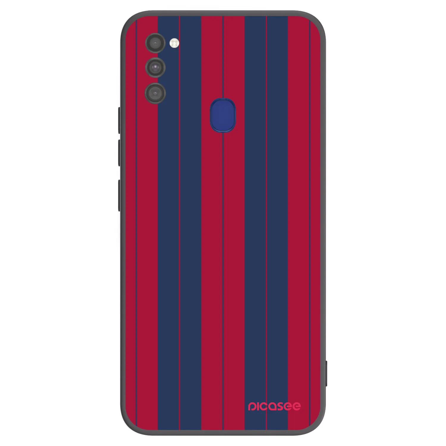 Picasee Μαύρη θήκη σιλικόνης για Samsung Galaxy M21 M215F - Yacht club