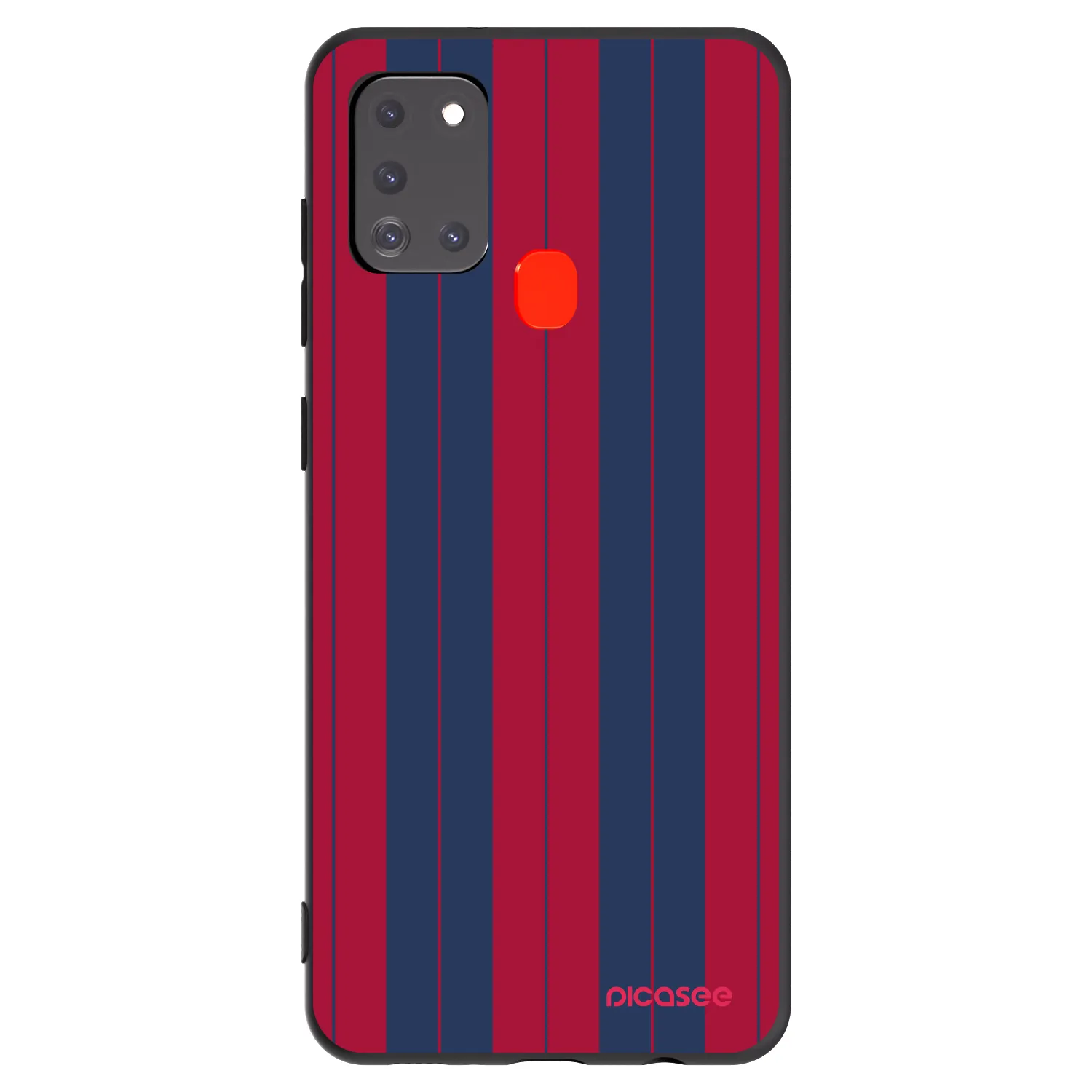 Picasee Μαύρη θήκη σιλικόνης για Samsung Galaxy A21s - Yacht club
