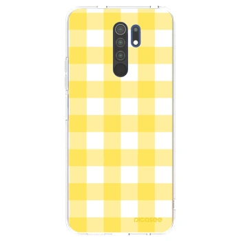 Picasee διαφανής θήκη σιλικόνης Xiaomi Redmi 9 - Gride lemon