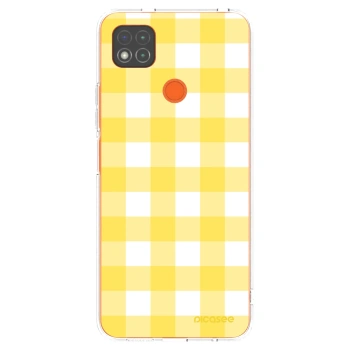 Picasee διαφανής θήκη σιλικόνης Xiaomi Redmi 9C - Gride lemon