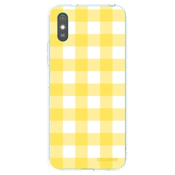 Picasee διαφανής θήκη σιλικόνης Xiaomi Redmi 9A - Gride lemon