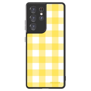Picasee ULTIMATE CASE για Samsung Galaxy S21 Ultra 5G G998B - Gride lemon