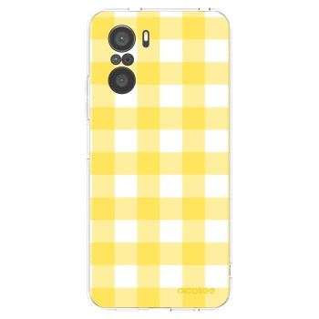 Picasee διαφανής θήκη σιλικόνης Xiaomi Poco F3 - Gride lemon