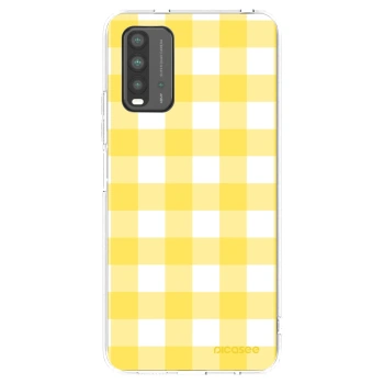 Picasee διαφανής θήκη σιλικόνης Xiaomi Redmi 9T - Gride lemon