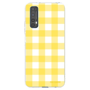 Picasee διαφανής θήκη σιλικόνης Realme 7 - Gride lemon