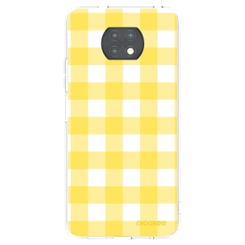 Picasee διαφανής θήκη σιλικόνης Xiaomi Redmi Note 9T - Gride lemon