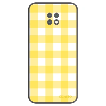 Picasee Μαύρη θήκη σιλικόνης για Xiaomi Redmi Note 9T - Gride lemon