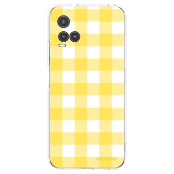 Picasee διαφανής θήκη σιλικόνης Vivo Y33s - Gride lemon