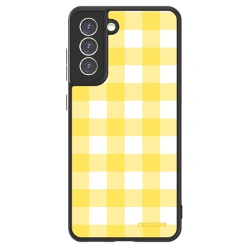 Picasee ULTIMATE CASE για Samsung Galaxy S21 FE 5G - Gride lemon
