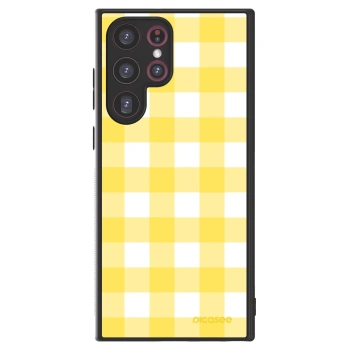 Picasee ULTIMATE CASE για Samsung Galaxy S22 Ultra 5G - Gride lemon