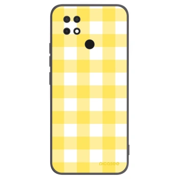 Picasee Μαύρη θήκη σιλικόνης για Xiaomi Redmi 10C - Gride lemon
