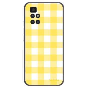 Picasee Μαύρη θήκη σιλικόνης για Xiaomi Redmi 10 (2022) - Gride lemon