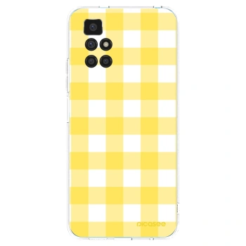 Picasee διαφανής θήκη σιλικόνης Xiaomi Redmi 10 (2022) - Gride lemon