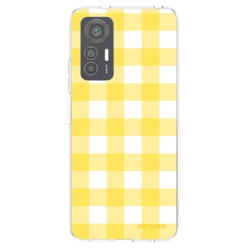 Picasee διαφανής θήκη σιλικόνης Xiaomi 12 Lite - Gride lemon