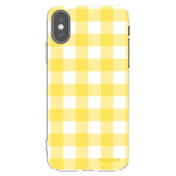 Picasee διαφανής θήκη σιλικόνης Apple iPhone X/XS - Gride lemon