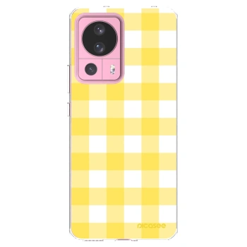 Picasee διαφανής θήκη σιλικόνης Xiaomi 13 Lite - Gride lemon