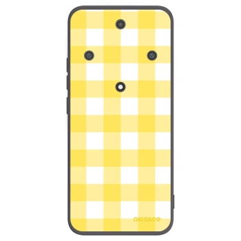 Picasee Μαύρη θήκη σιλικόνης για Honor Magic5 Lite 5G - Gride lemon